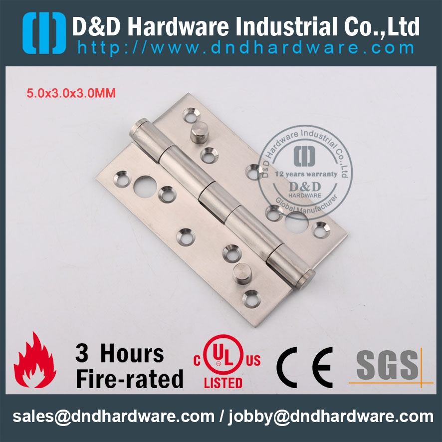 D & D الأجهزة الباب الحديد Mongery SS304 الباب المفصلي DDSS014