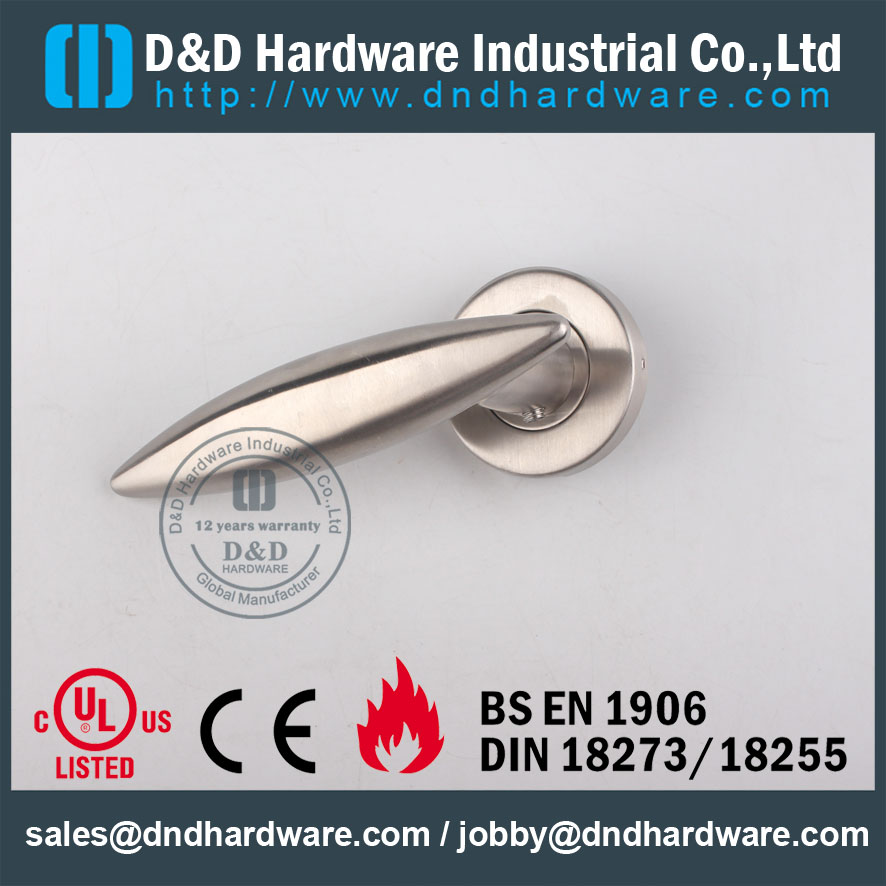 D & amp؛ D Hardware-SS304 Europe Market ذراع الرافعة الصلبة مقبض DDSH021