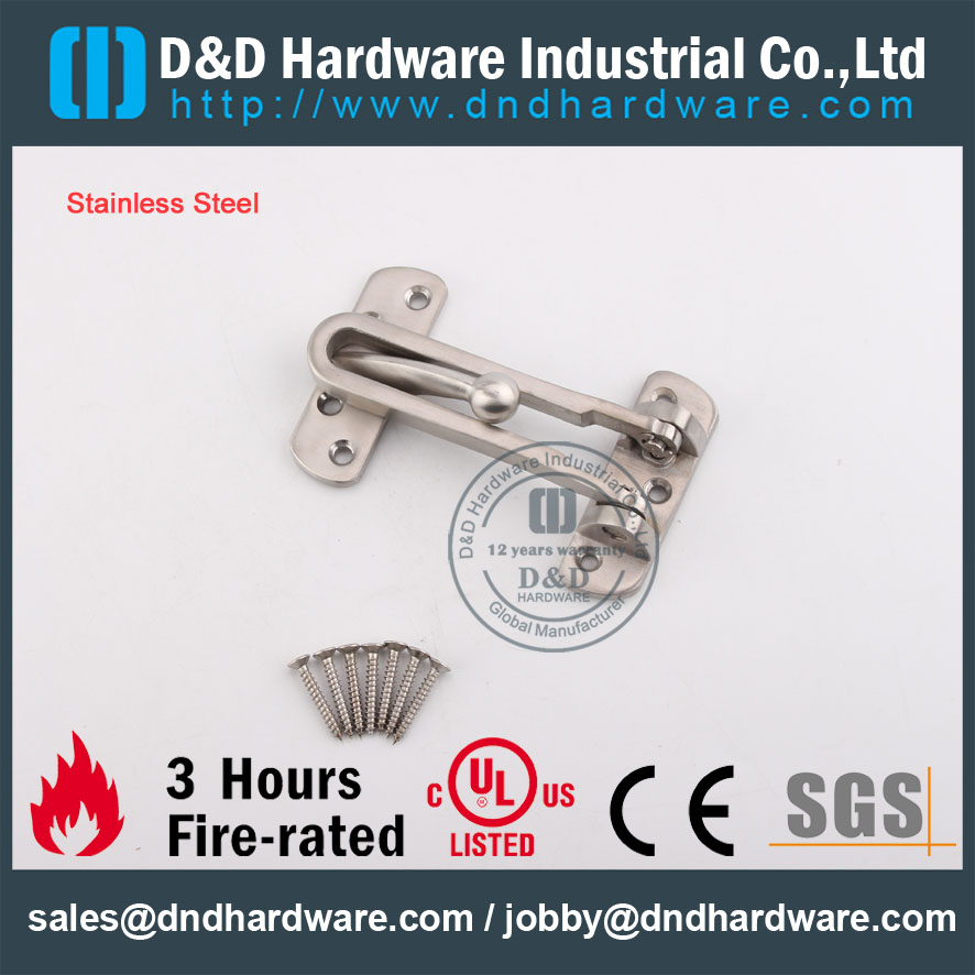 D & أمبير ؛ D الأجهزة الأجهزة الباب الفولاذ المقاوم للصدأ 304 باب الحرس DDDG001
