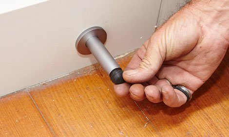 تركيب سدادة الباب