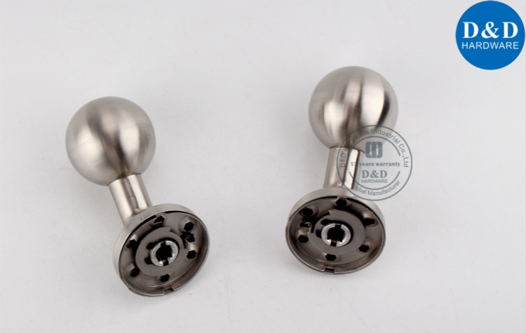 304 Mitred Ball Brushed Nickel Door Knob-D & amp؛ D Hardware