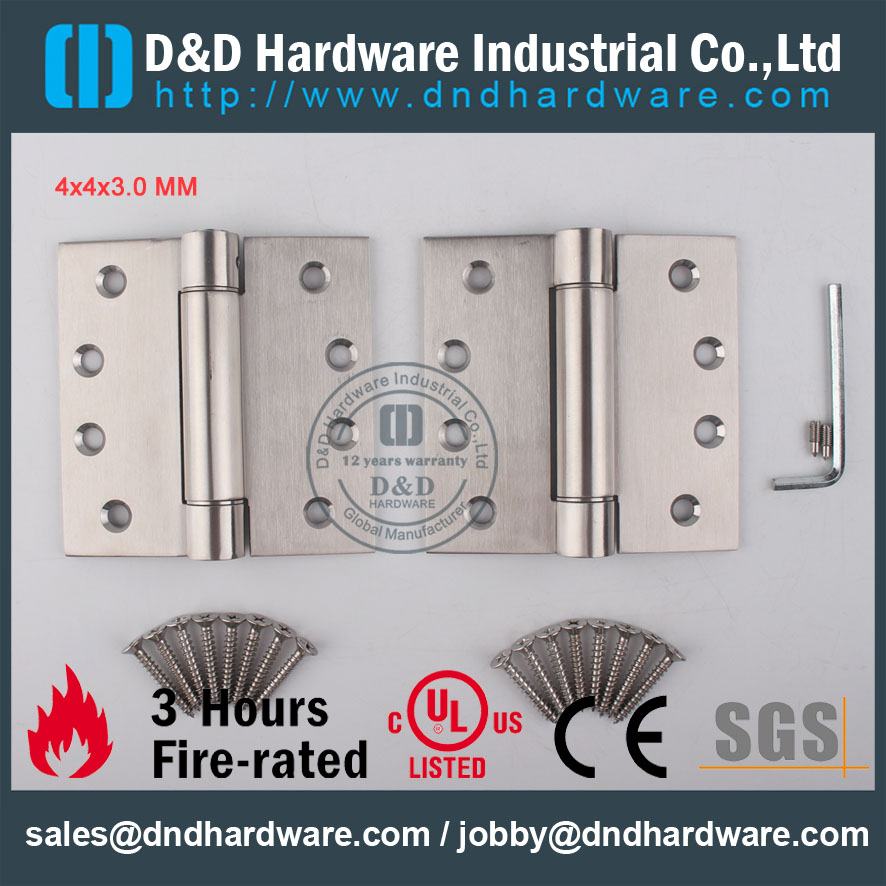 D & D الأجهزة المعمارية الأجهزة SSS Spring Hinge DDSS033