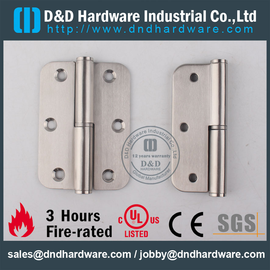 D & D الأجهزة الباب الحديد Monmongery SS304 رفع المفصلي DDSS020