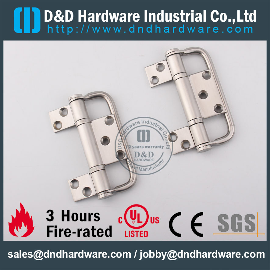 D & D الأجهزة SSS إكسسوارات الباب ثلاثة أوراق المفصلي DDSS041