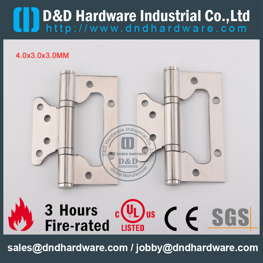 D & D Hardware-SS201 Door Ironmongery Flush Hinge DDSS026