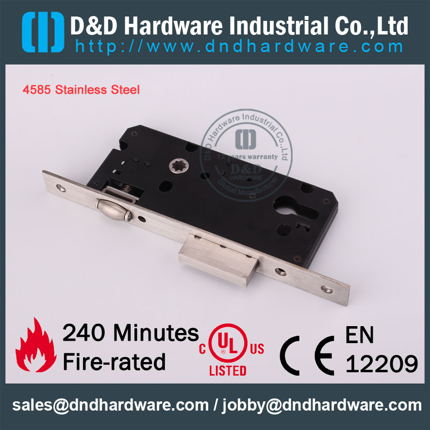 D & D Hardware-SS304 الباب الملحقات الأسطوانة نقر قفل DDML017