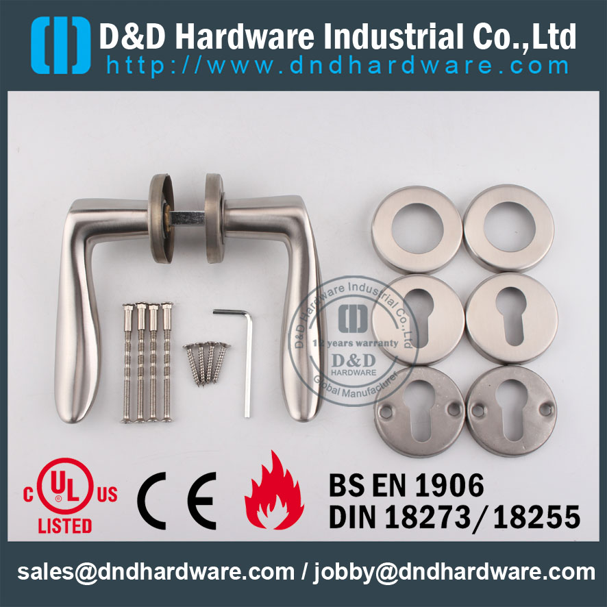 D & amp؛ D الأجهزة المعمارية الأجهزة SS304 مقبض الباب DDSH006