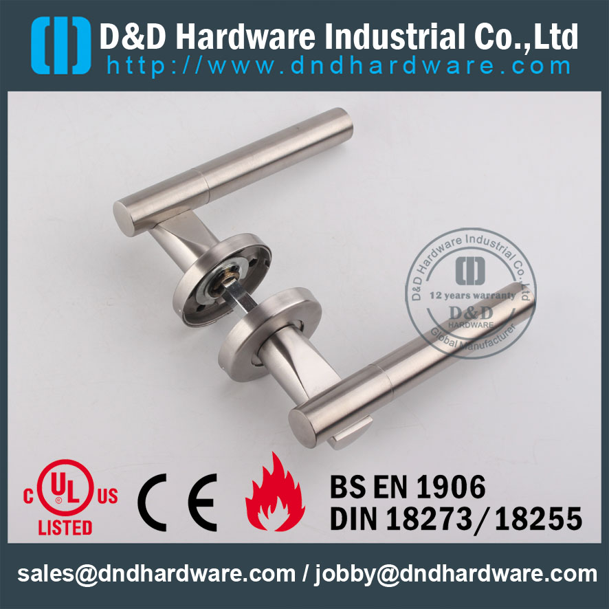 D & amp؛ D Hardware-CE Standard SS304 مقبض الرافعة الصلبة DDSH018