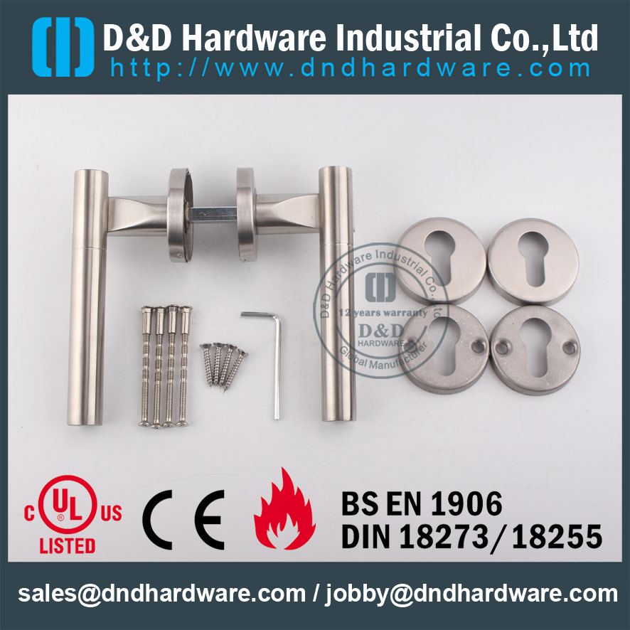 D & amp؛ D Hardware - Fire تصنيف الصلب رافعة مقبض DDSH018