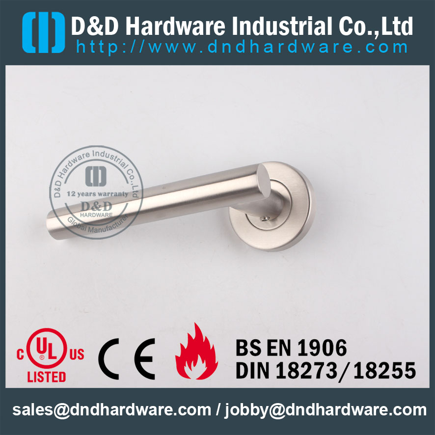 D & amp؛ D Hardware-EN 1906 Fire Door Door handle DDTH009