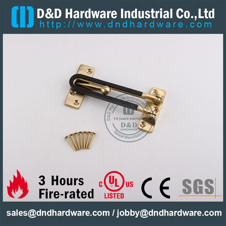 D&D Hardware-SS304 Modern Interior Door Guard DDDG008