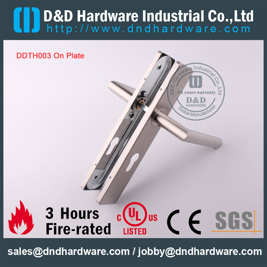 D & أمبير ؛ D الأجهزة بالجملة الصف SS304 رافعة مقبض على لوحة DDTP004