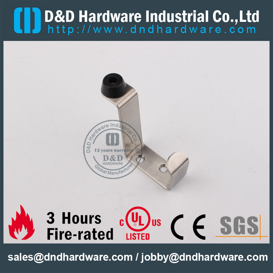 D&D Hardware-CE Euro INUROIR HARDWARE DOOR STOPPER DDDS024