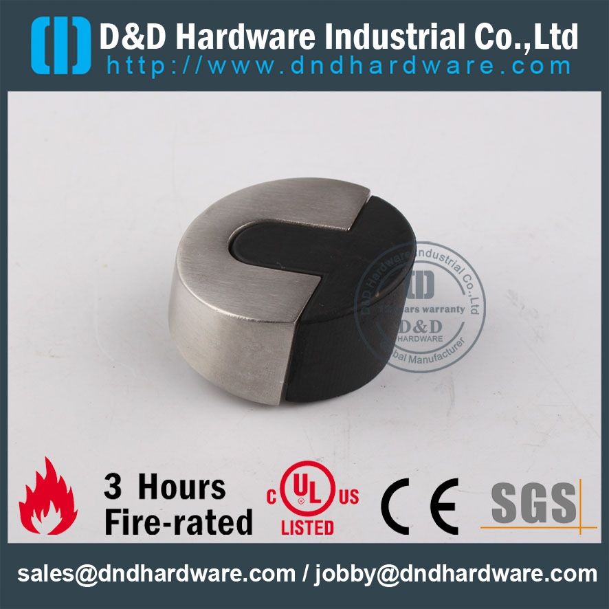 D&D Hardwareless Stainless Floor Floor Stopper Ddds006