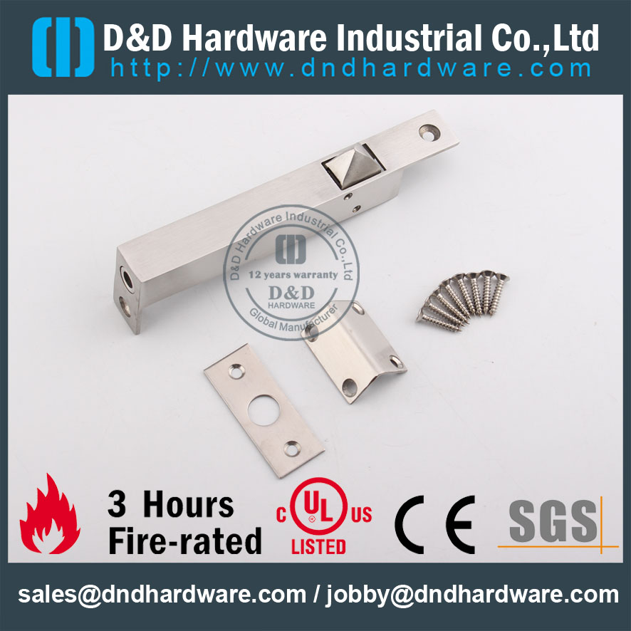 D & أمبير ؛ D الأجهزة المعماري الأجهزة SS304 التلقائي دافق الباب الترباس DDDB023