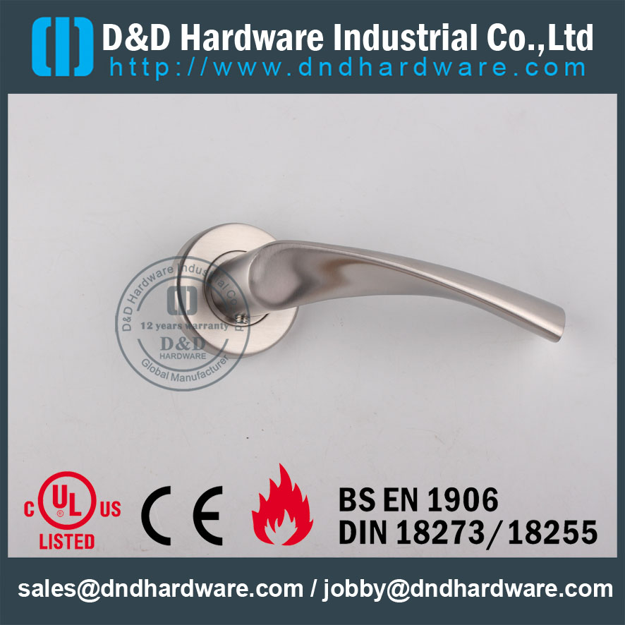 D & amp؛ D Hardware-Construction Hardware مقبض الباب الخشبي DDSH002