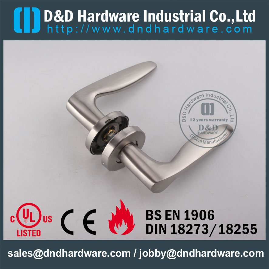 D & amp؛ D Hardware-CE Certificate SS304 مقبض الباب الصلب DDSH008