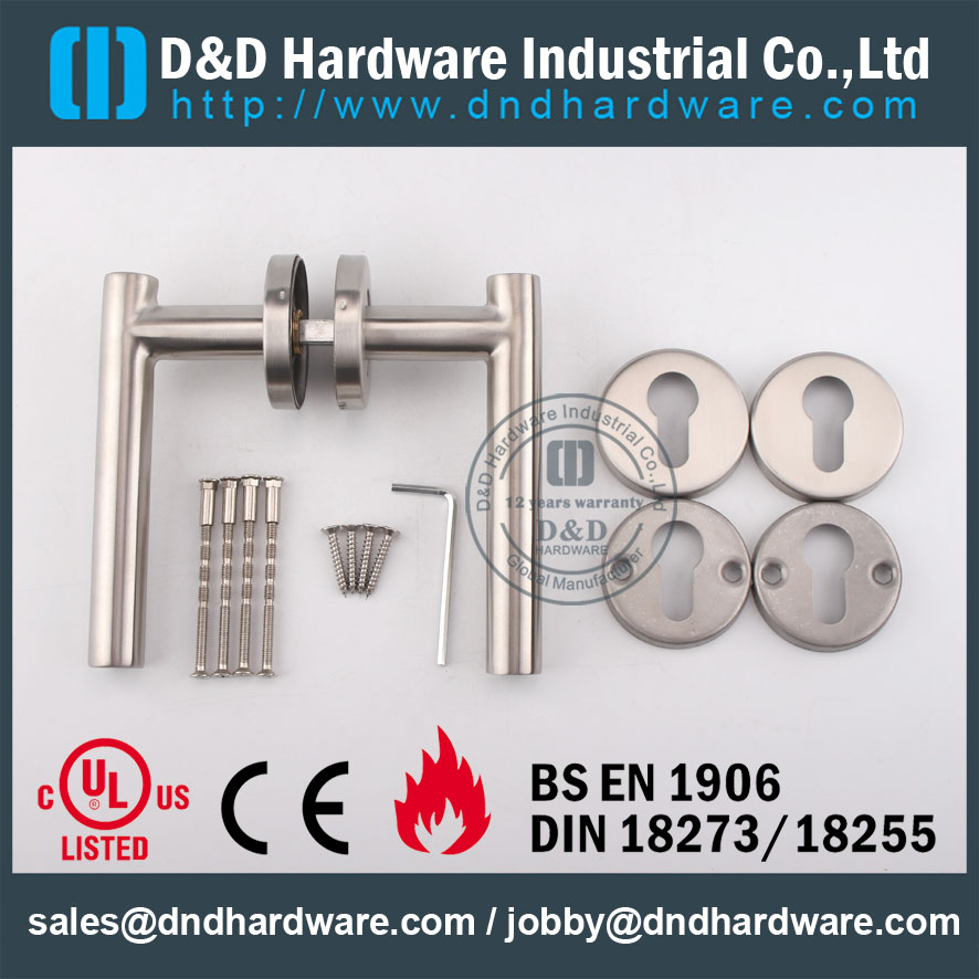 D & amp؛ D Hardware-Fire تصنيف SS304 أنبوب مقبض DDTH009
