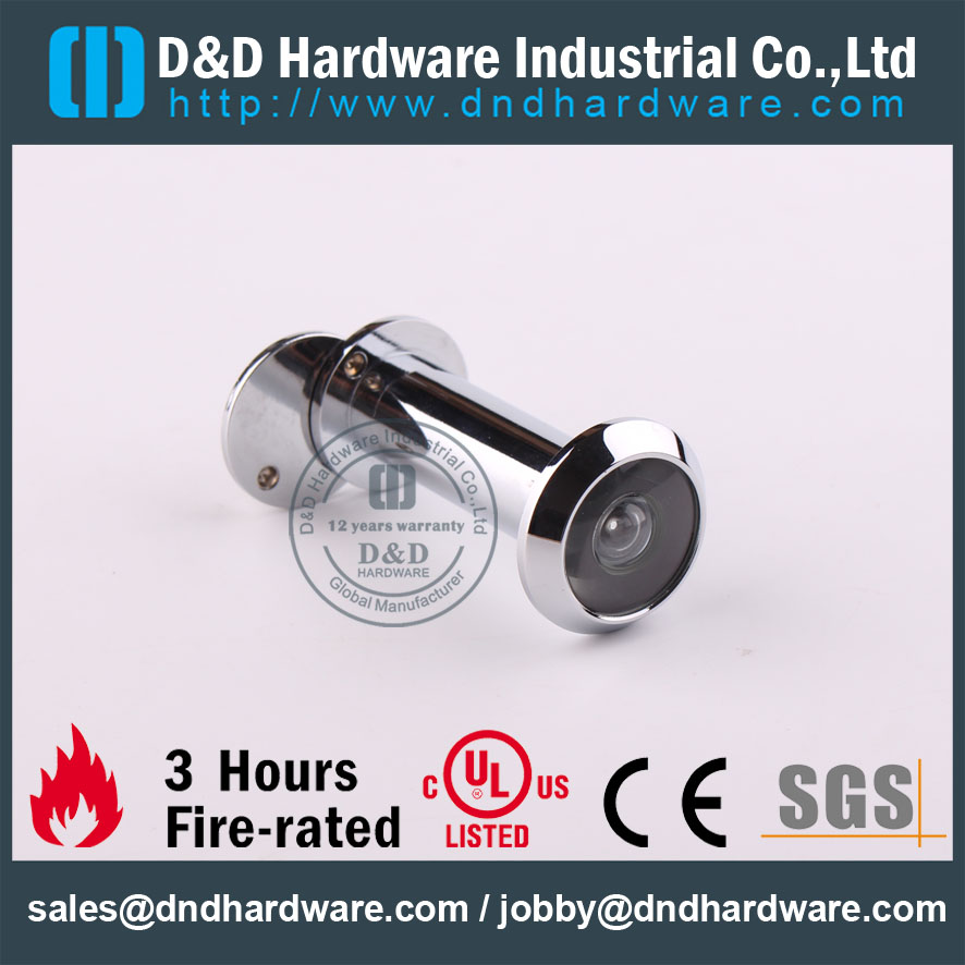 D&D Hardware-Polish Door Viewer مع غطاء DDDV002