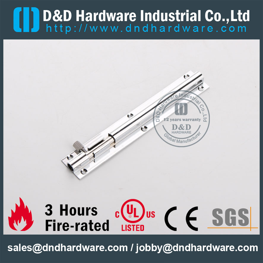 D & أمبير ؛ D الأجهزة- الباب Ironmongery نحاس نحاس بولت DDDB016
