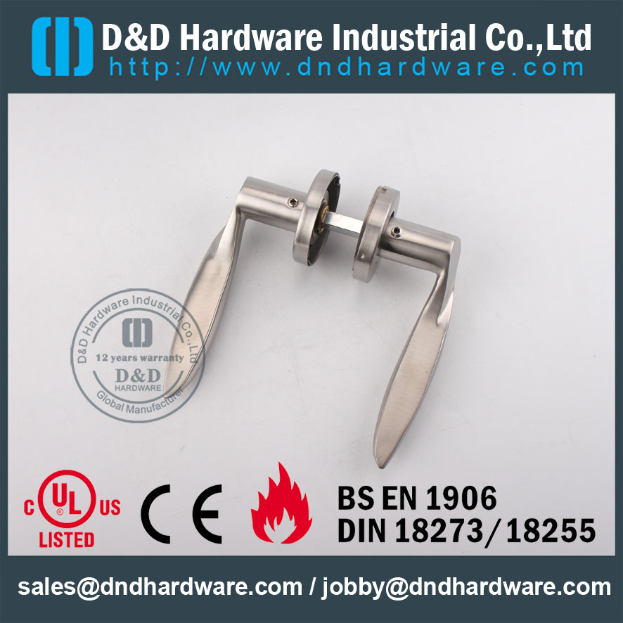 D & amp؛ D Hardware-CE ستاندرد الفولاذ المقاوم للصدأ مقبض الباب الصلب DDSH026