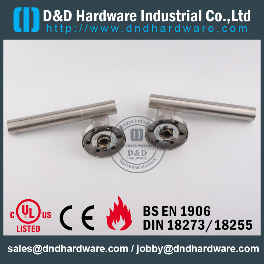 D & amp؛ D Hardware-Door Hardware SS304 مقبض ذراع صلب DDSH018