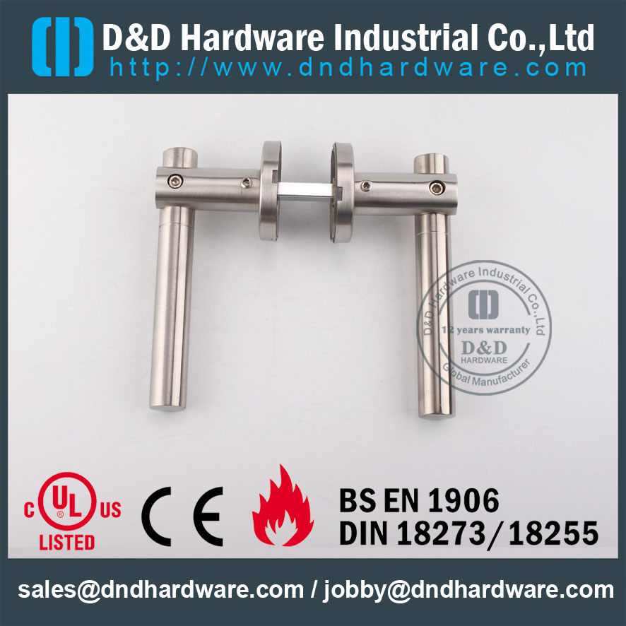 D & amp؛ D Hardware-Europe Decorative Solid lever handle DDSH018