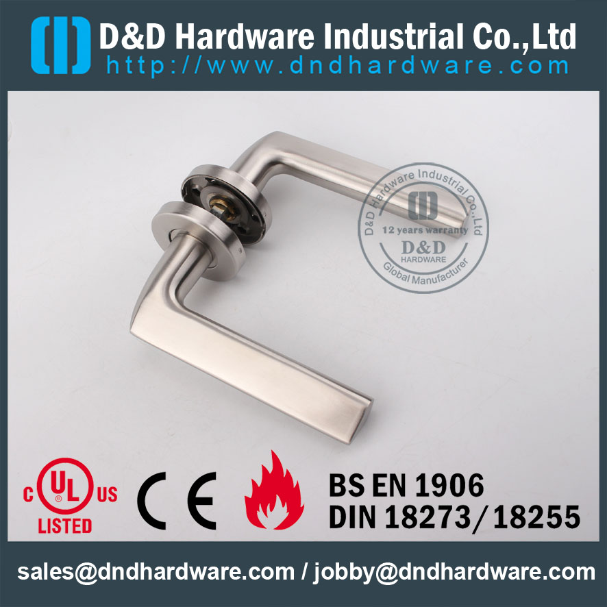 D & amp؛ D Hardware-Stainless Steel 304 Solid Door handle DDSH016