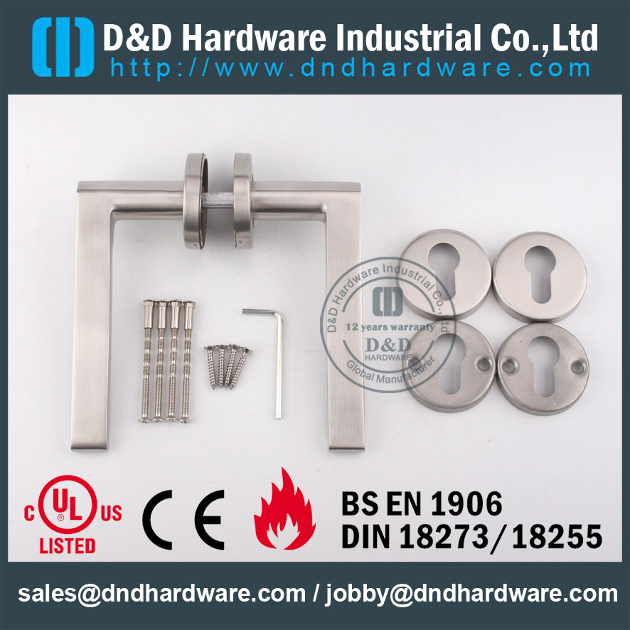 D & amp؛ D Hardware-Stainless Steel 304 مقبض ذراع الباب DDTH022