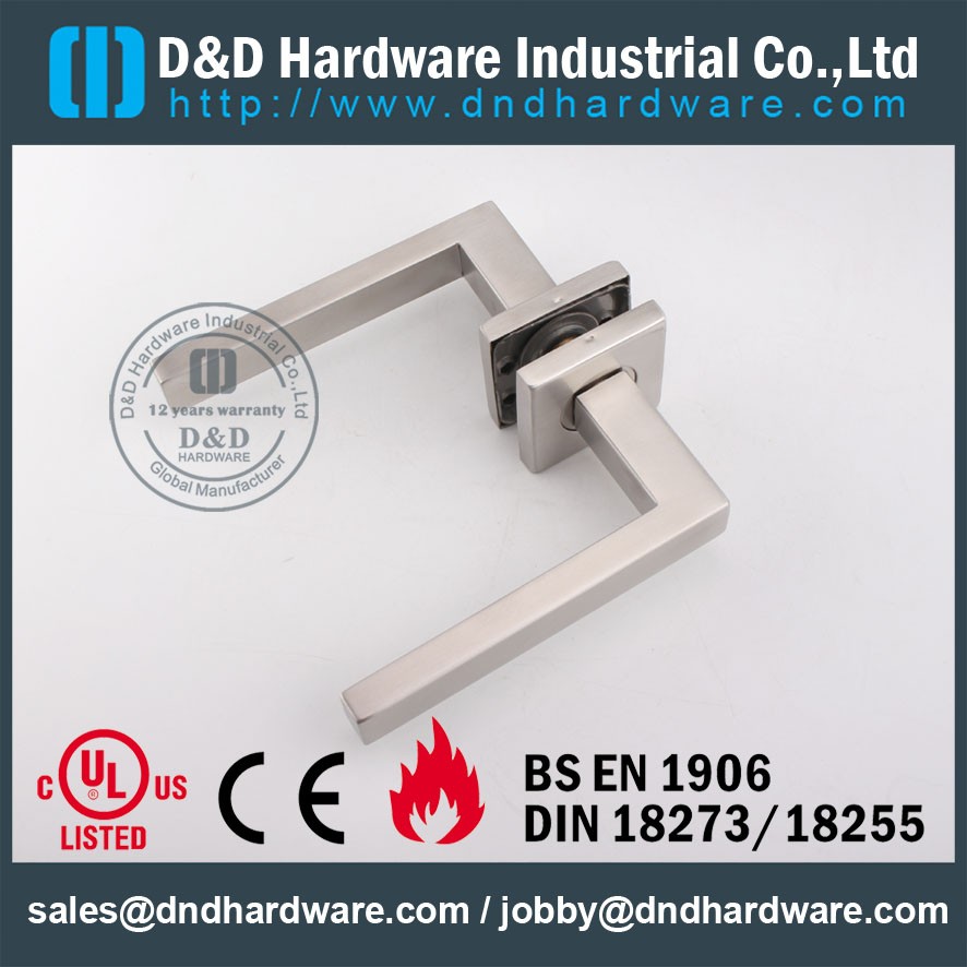 D & amp؛ D Hardware-Door Hardware SSS Tube Lever handle DDTH020