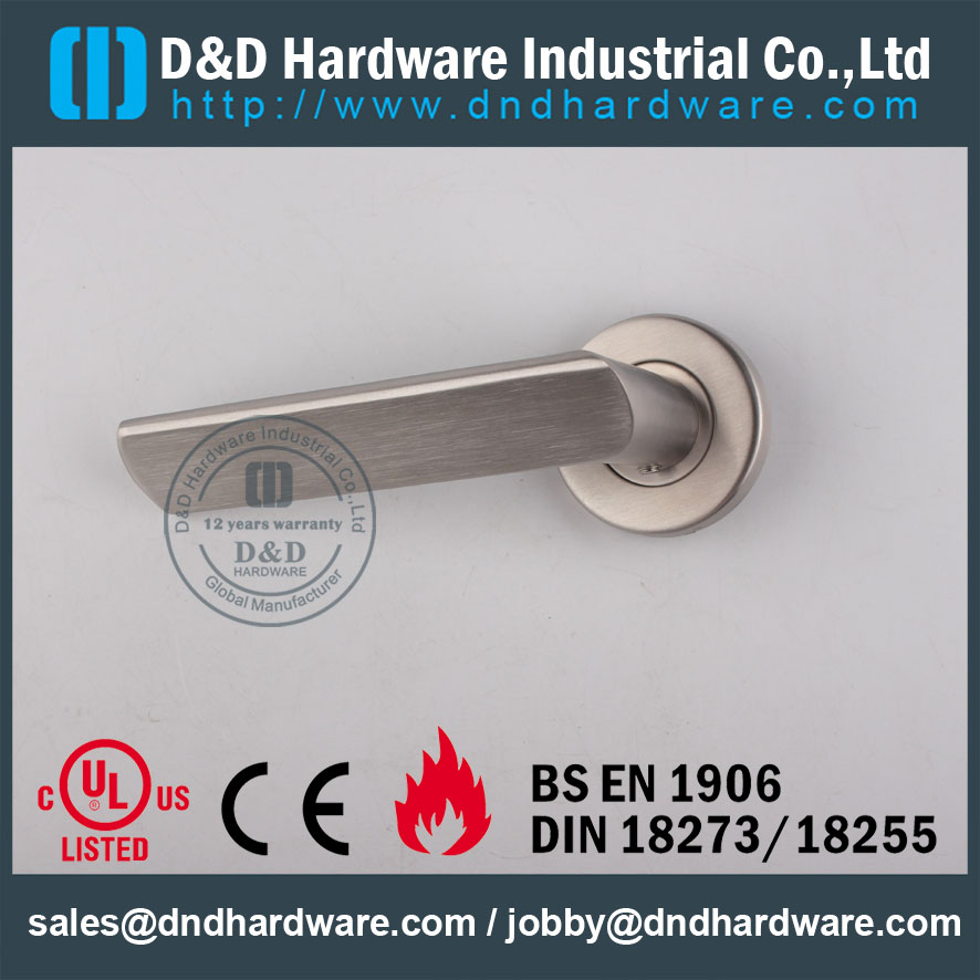 D & amp؛ D Hardware-EN1906 Europe مقبض الباب الداخلي رافعة DDSH011