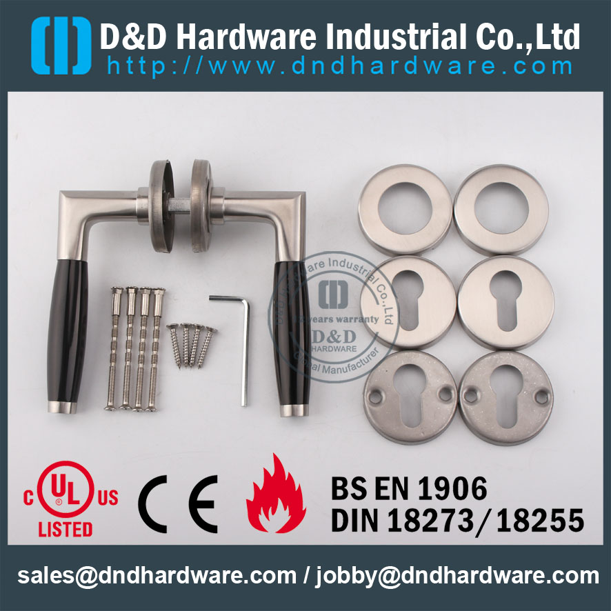 DD Hardware-Fire تصنيف SS304 مقبض ذراع الباب DDSH049