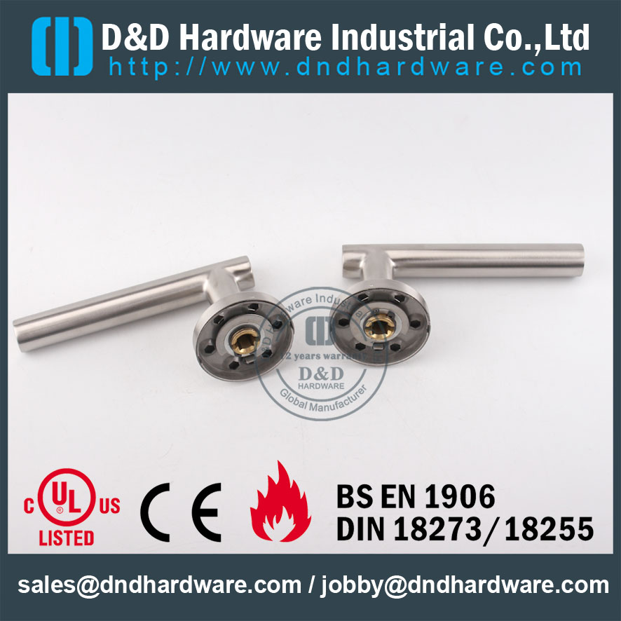 D & amp؛ D Hardware-SS304 مقبض مجوف لباب خشبي DDTH009