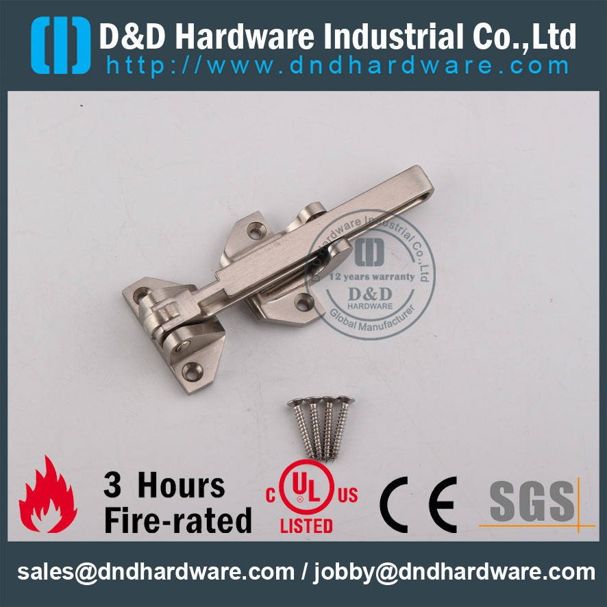 DD Hardware-Fire تقيمين الفولاذ المقاوم للصدأ باب الحرس DDDG015