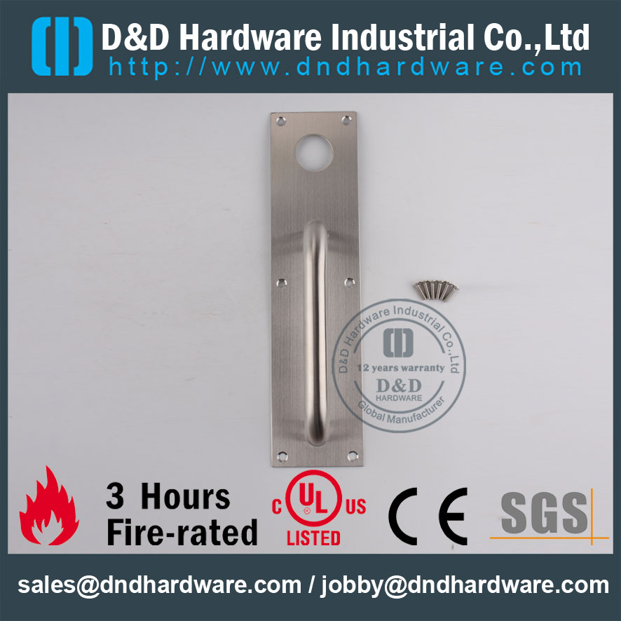 D & أمبير ؛ D الأجهزة الأجهزة المعمارية الفولاذ المقاوم للصدأ ليلة مزلاج لوحة DDPD011