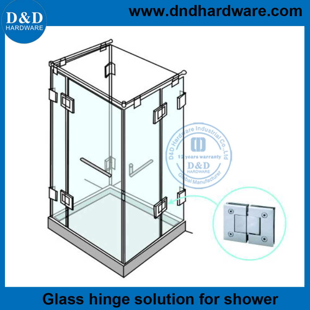 مفصلات الأبواب الزجاجية التجارية - DDGH004