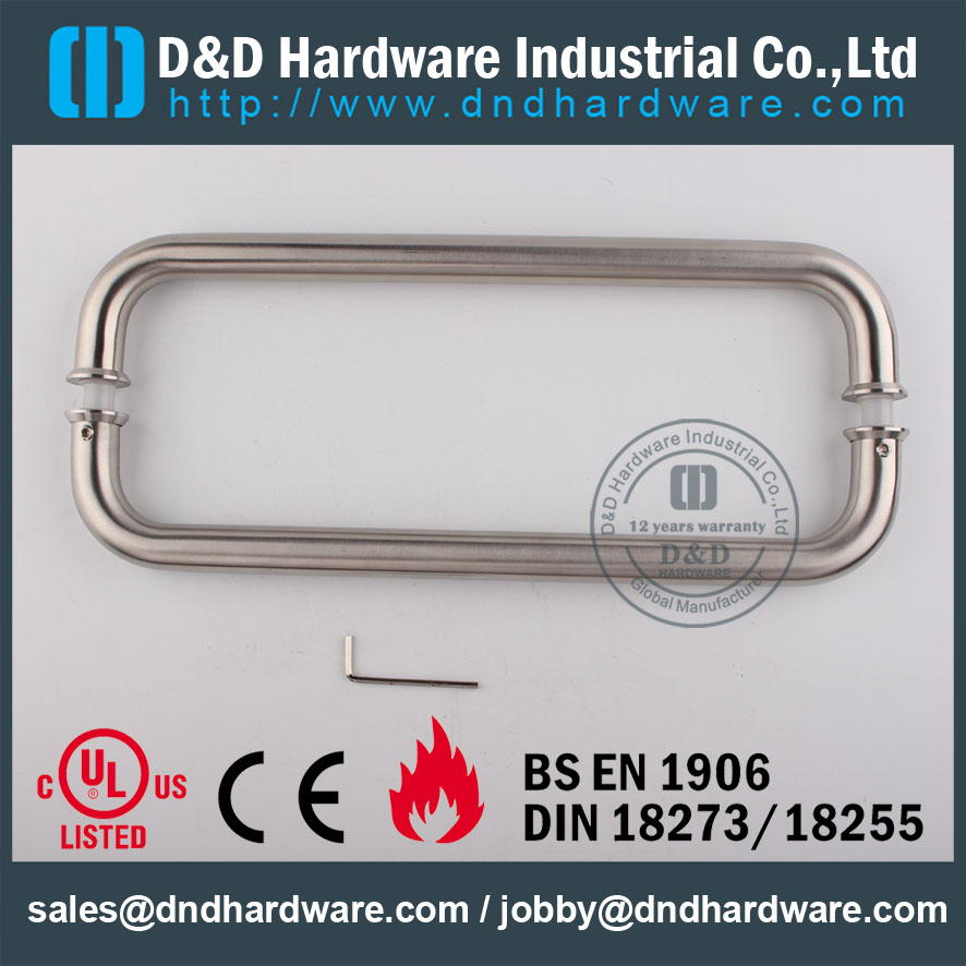 D & أمبير ؛ D الأجهزة- الباب Ironmongery زجاج الباب سحب مقبض DDPH007