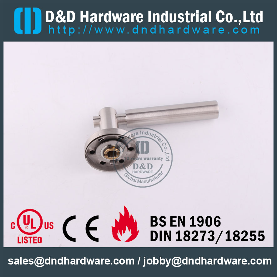 D & أمبير ؛ D الأجهزة SSS Fire Rated Door مقبض الذراع الصلبة DDSH034