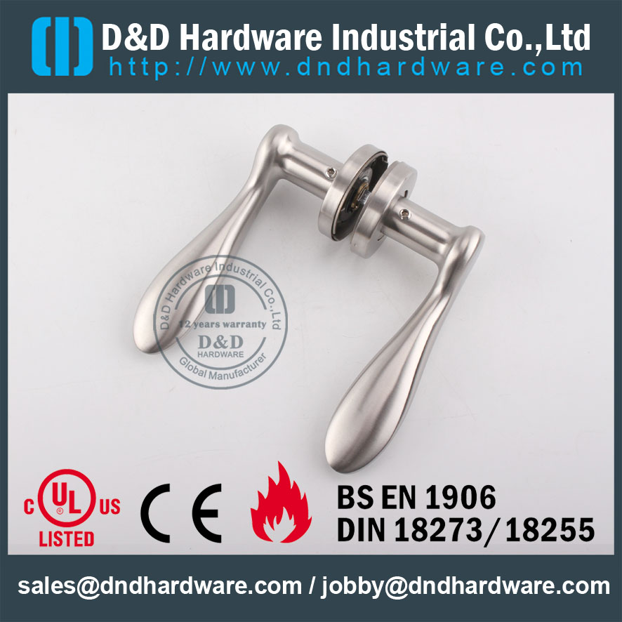 D & amp؛ D Hardware-UL Standard Cast Solid Lever handle DDSH025