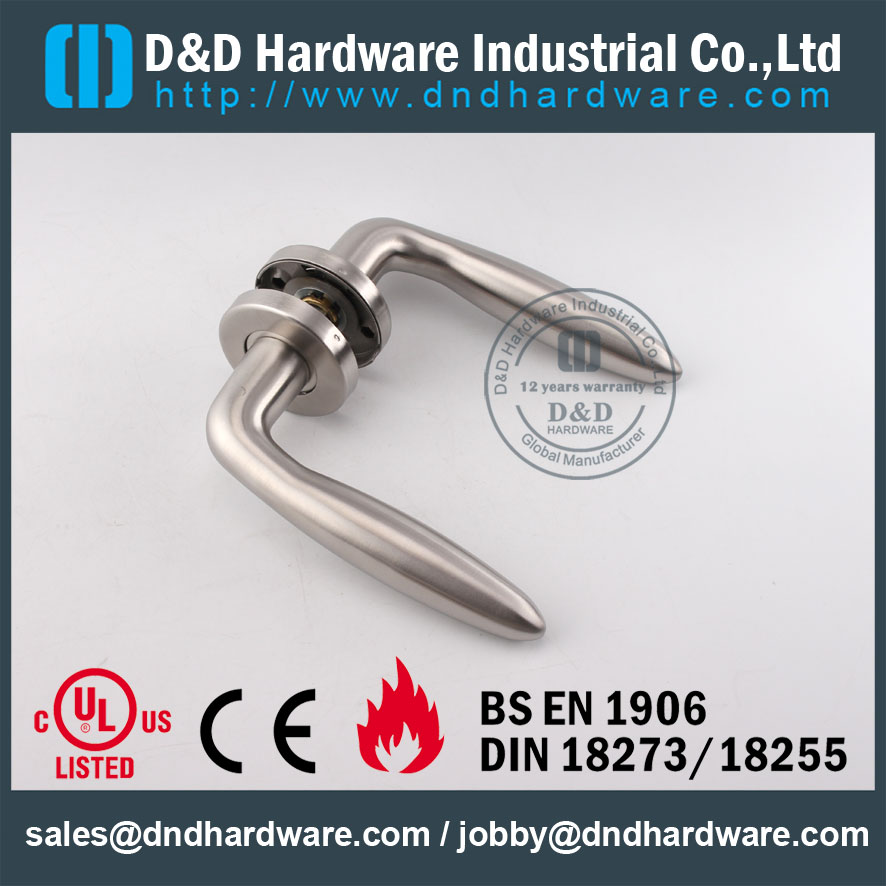 D & amp؛ D Hardware-Europe Cast SS304 مقبض الرافعة الصلبة DDSH024