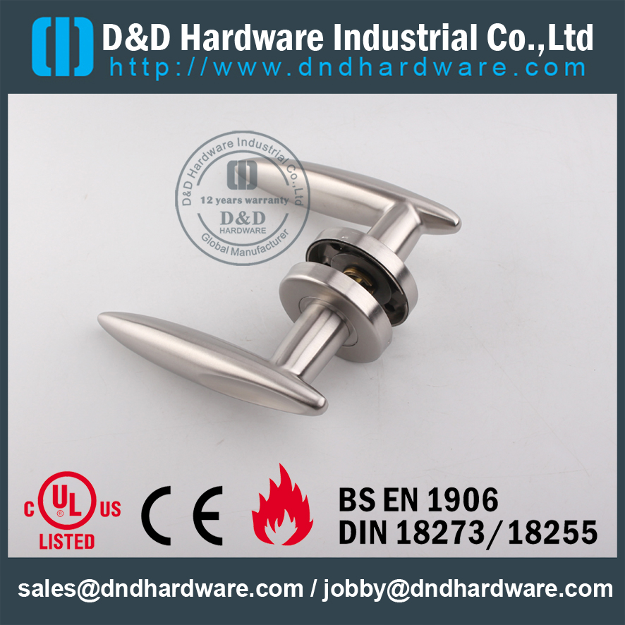 D & amp؛ D Hardware-Fire مصنفة SS304 مقبض ذراع صلب DDSH020