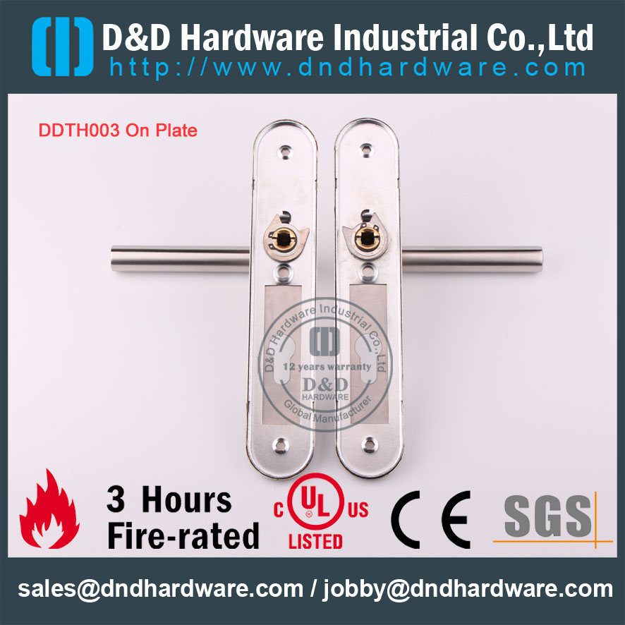 D & أمبير ؛ D الأجهزة-الأجهزة مقبض رافعة SS304 على لوحة DDTP003
