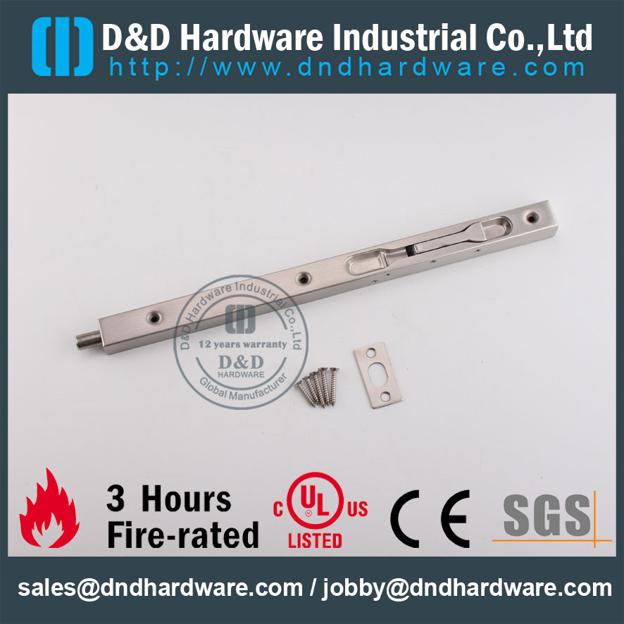 D & أمبير ؛ D الأجهزة -12 بوصة البناء الأجهزة SS304 باب بولت DDDB008