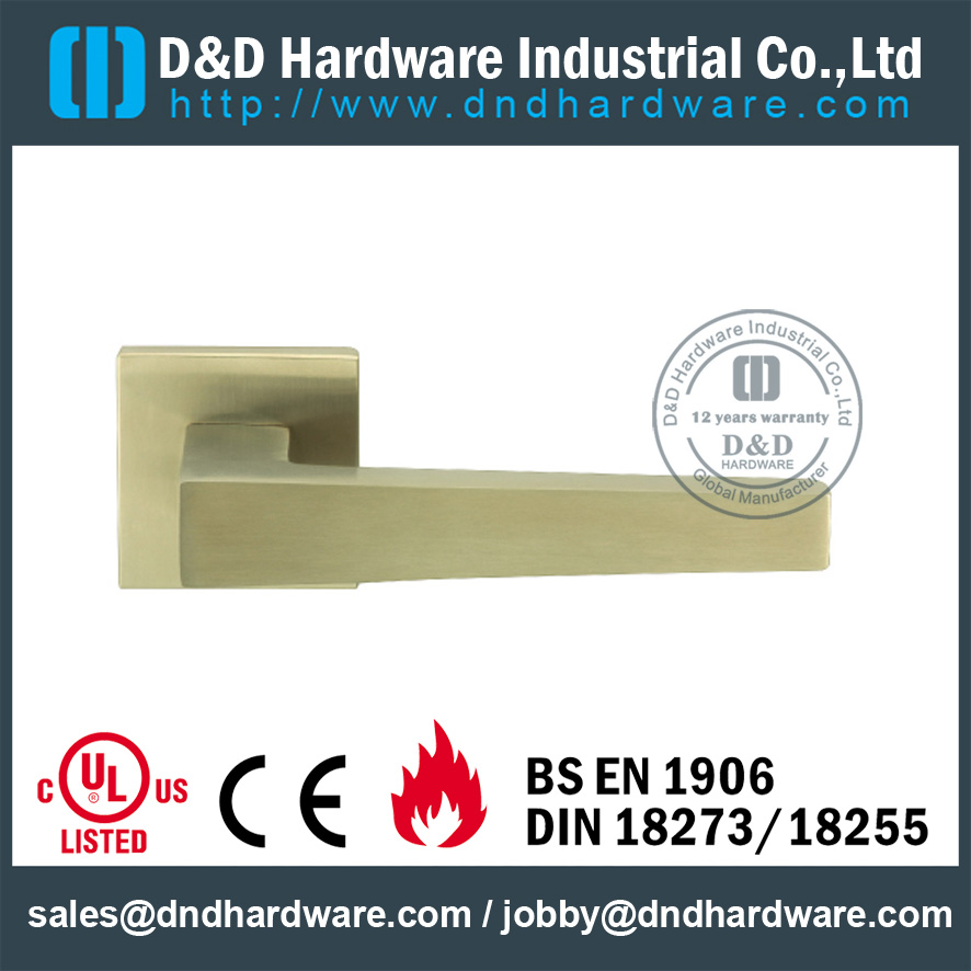 SUS304 Solid Lever Handle-D & amp؛ D الأجهزة
