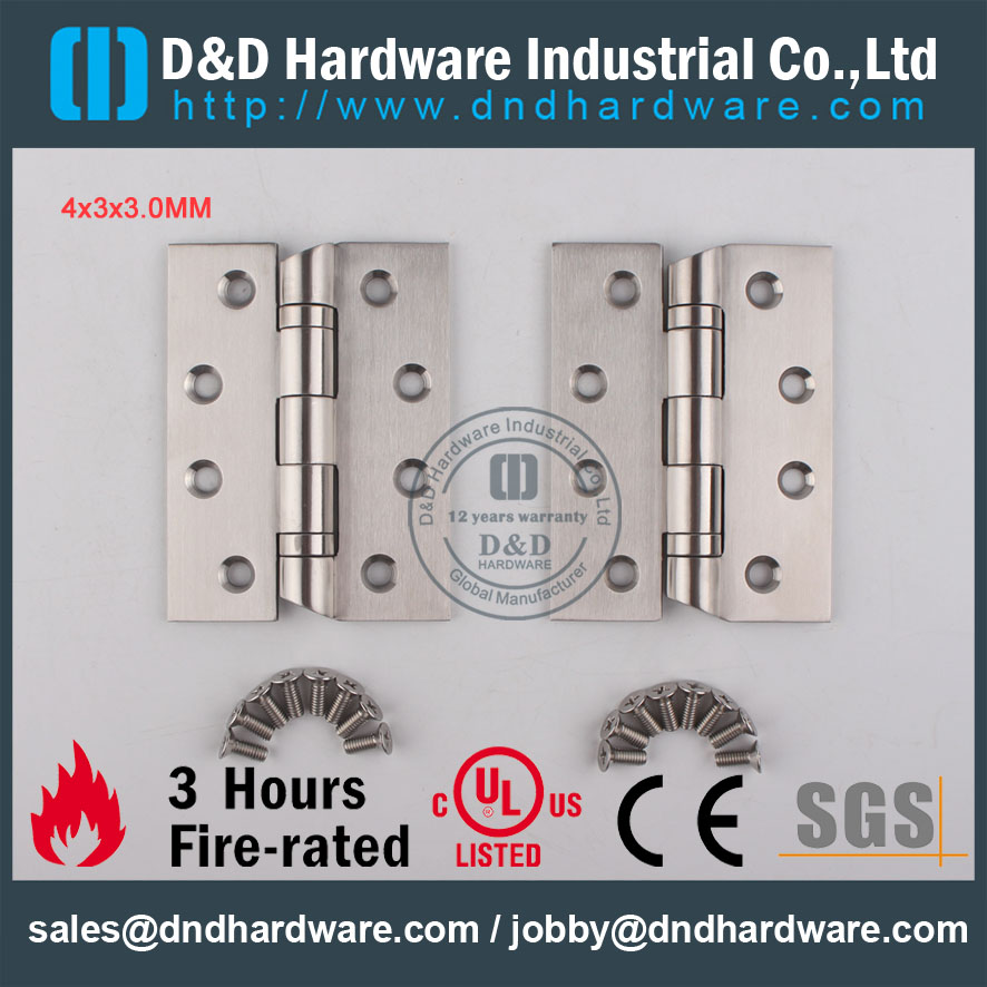 D & D الأجهزة-الفولاذ المقاوم للصدأ باب مستشفى مستشفى Hinge DDSS044-B