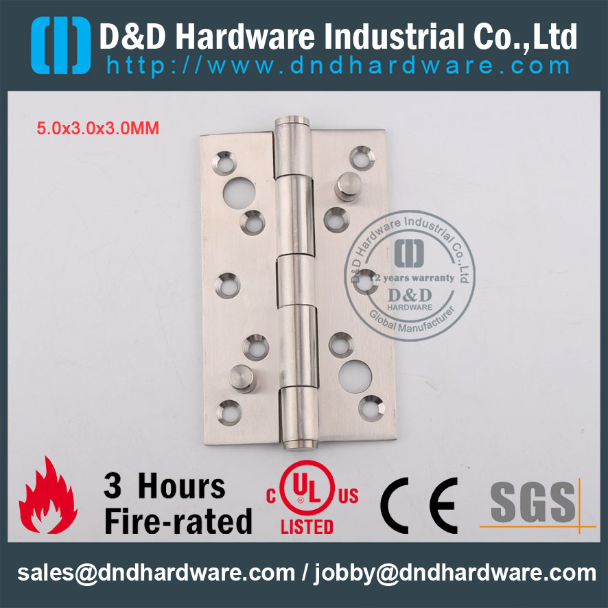 D & D الأجهزة النار مقصورة الأجهزة الباب SS304 الباب المفصلي DDSS014