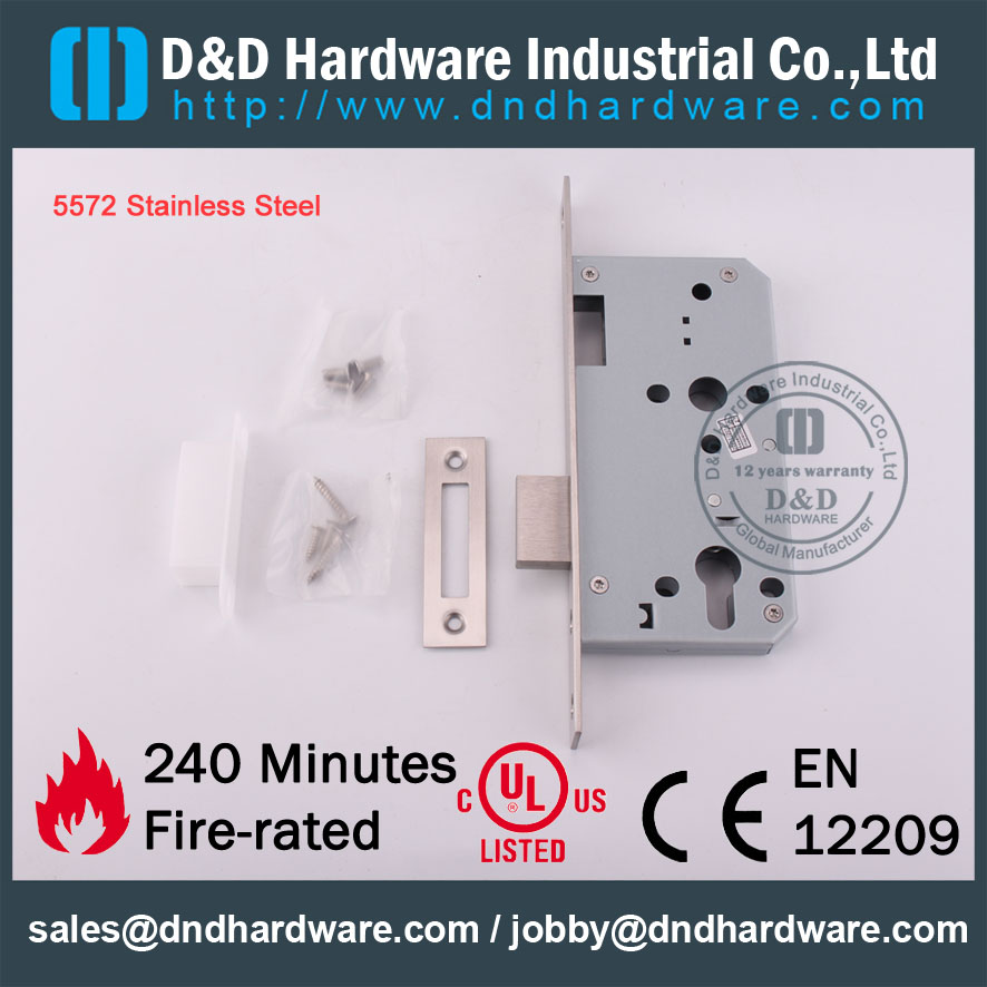 D & D أجهزة البناء الأجهزة SS304 Deadbolt Lock DDML013
