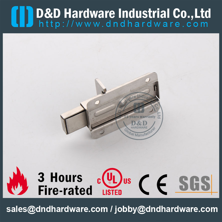 D & أمبير ؛ D الأجهزة الأجهزة البناء الفولاذ المقاوم للصدأ الباب الترباس DDDB013