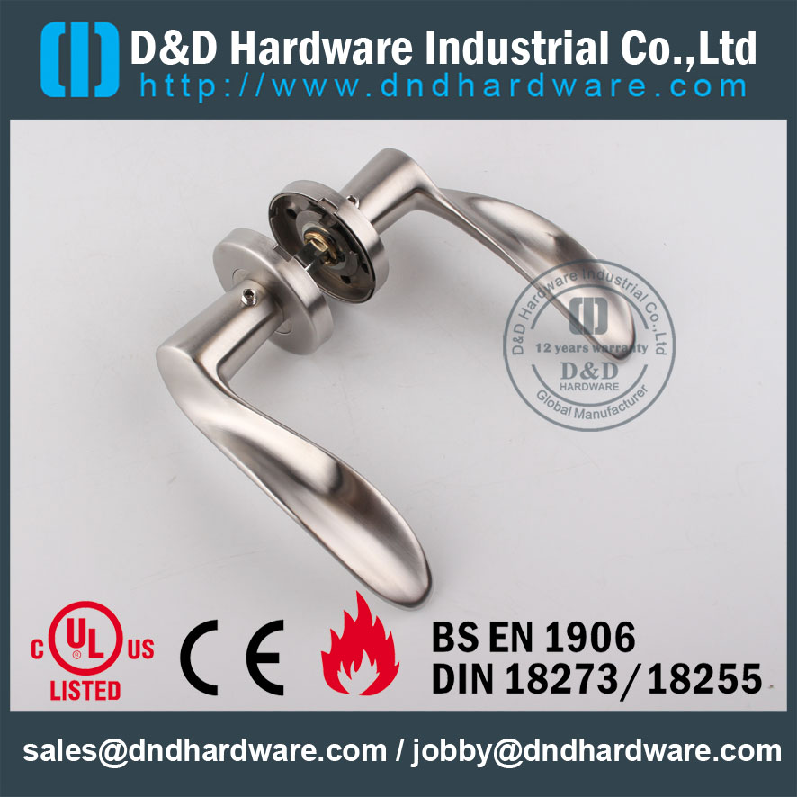 D & amp؛ D Hardware-Fire مصنفة SS304 مقبض ذراع صلب DDSH006