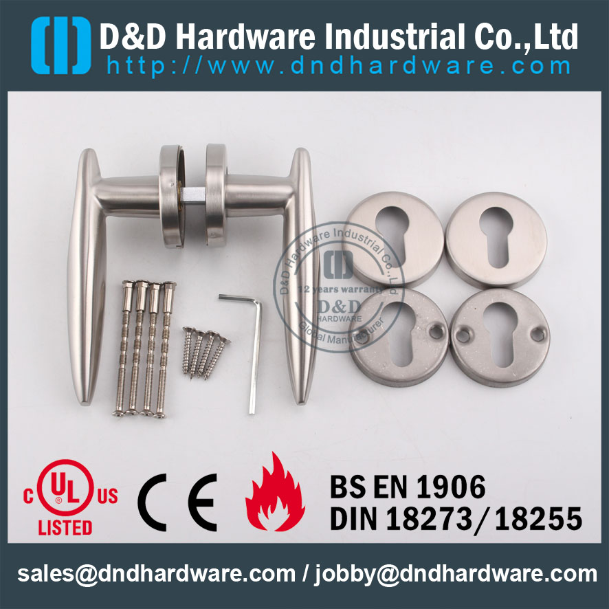 D & amp؛ D Hardware-Construction Hardware Door ذراع الرافعة الصلب